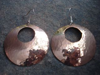 douglas etsitty navajo big hoop earrings these beautiful big hammered