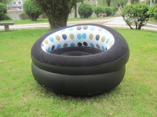Home Garden Inflatable Sofa Single Lounge Dorm Seat Cafe Chair New