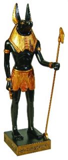 Ancient Egypt Egyptian God Anubis 12 Figurine Statue