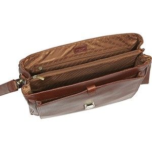 dr koffer allen flap over venetian leather briefcase