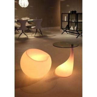 Modern Drop Lumen Stool LED Glow Multicolor Occasional Chair New Cool
