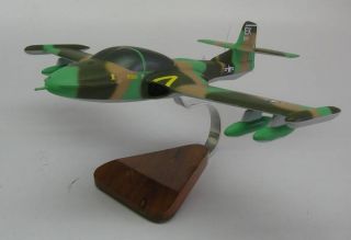 37 Dragonfly A37 Airplane Desk Wood Model Free SHIP