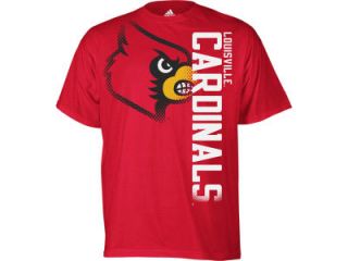 Louisville Cardinals Adidas Battlegear T Shirt Sz 4XL