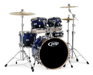 pdp m5 series maple blue fade drum shell pack