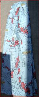 spider man drapes there are two panels each measuring approx 22