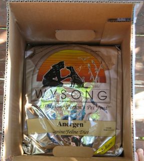 Wysong Anergen Dog Cat Dry Food Lamb Rice 4 lb Bag Canine Feline