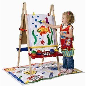  Easel New Art Artist Painting Chalkboard Sets Paint Play Easels