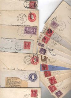 Oldhal Lot of 20 Covers Cards Ct 1903 1936