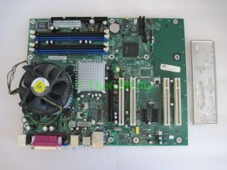 Intel D915GEV Socket 775 ATX Motherboard P4 2 80GHz 2 8GHz CPU Fan I O
