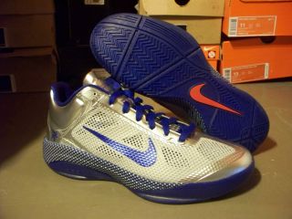 Nike Zoom Hyperfuse LA EAST ALL STAR PACK Metallic Silver Blue Red 10