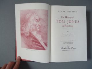 TOM JONES   HENRY FIELDING   Easton Leather Book