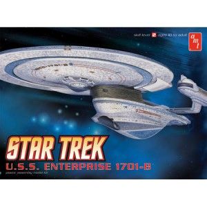 AMT 676 Star Trek USS Enterprise NCC 1701B Plastic Model Kit 1 1000