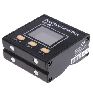  Digital Protractor Inclinometer Incline Dual Axis Level Box DXL360