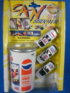 Pepsi Can Shooter 3 Die Cast Cars Special Edition 1996