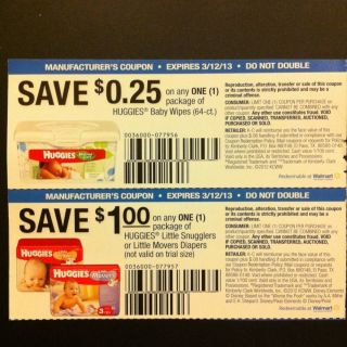 Huggies Diapers and Wipes Coupons Exp 3 12 2013