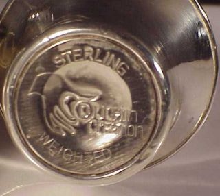 Duchin Creation Sterling Silver Salt Pepper Shakers