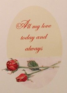  Wilson To My Wife Valentines Day Card, , Dozen Red Roses Vased CG3058