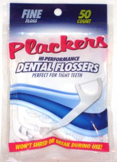 500 Plackers Dental Flossers High Performance Floss New