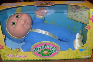 Cabbage Patch Kids CPK Jammies Boy with Green Eyes