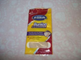  Dr Scholl's Bunion 6 Cushions Fast Shipping