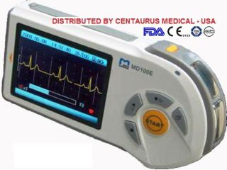 Portable Handheld ECG EKG Heart Monitor MD100E USA