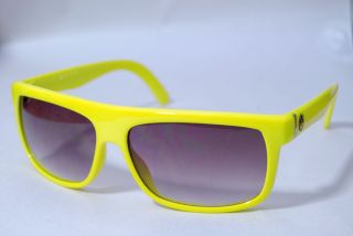 Dragon Wormser Lemon Yellow Grey Gradient Unisex Sunglasses New with
