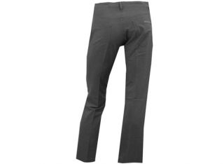 Dunning Solid Performance Charcoal Grey Pants Modern Fit 32 Inseam 32