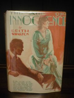 Edith Wharton The Age of Innocence 1920 1st Edition First Printing