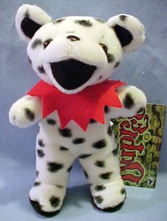 Grateful Dead Dupree Bean Bear Dalmatian Dog Teddy LQQK