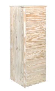 drawer storage tower solid unfinished pine new our affordable and