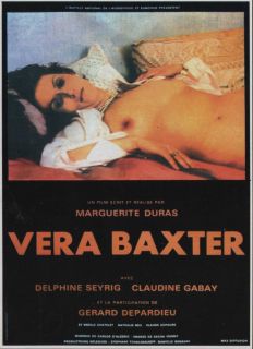 Marguerite Duras Masterwork Baxter Vera Baxter 1977 Delphine Seyrig G