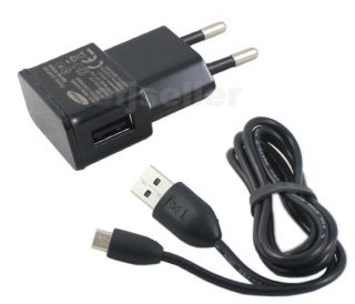 EU Wall Charger USB Micro Cable for Samsung Galaxy Nexus Prime I9250
