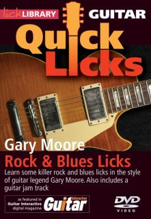 Lick Library Quick Licks Gary Moore Rock Blues Licks Vol 2 Electric