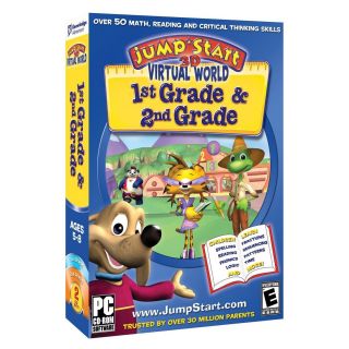  1st 2nd Grade 3D Virtual World Educational Software Brand New