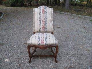  A William Switzer Louis XV Style Carved Side Chair
