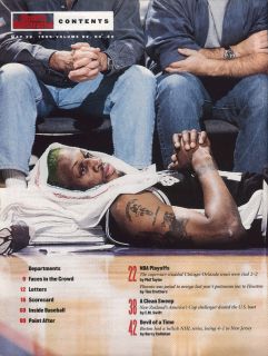 Sports Illustrated Michael Jordan Shaquille ONeal Dennis Rodman 5 22