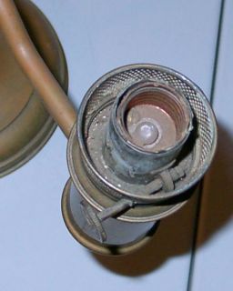 Edward Miller Center Draft Double Student Oil Lamp 10” Shade Rings