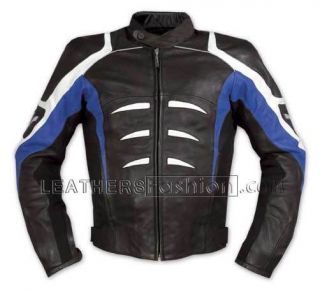 Biker Blacke Safety motorbike Motorcycle Leather Biker Jacket