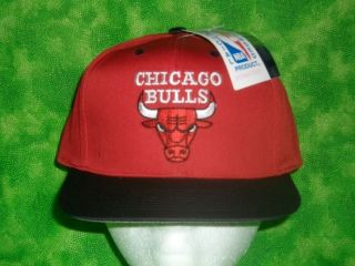 Vintage Chicago Bulls Drew Pearson Brand NBA Snapback Hat Cap New with