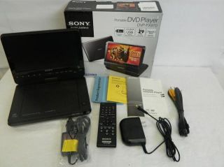   FX96 9 Inch Portable DVD Player 6 hour rechargeable battery USB Port