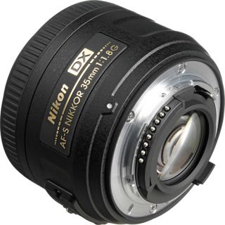 Nikon 35mm F 1 8g AF s DX Digital SLR Camera Lens