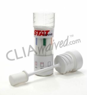 25 Tests Statswab 6 Panel Oral Fluid Drug Test
