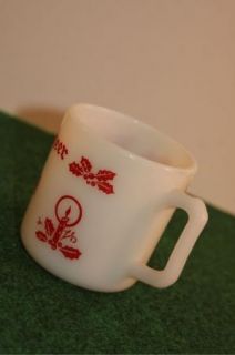 Vintage Holiday Cheer Egg Nog Coffee Mug Cup