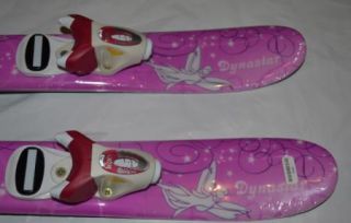 My First Dynastar Skis Girls Skis 67 cm Pink Skis 67cm with Roxy T4