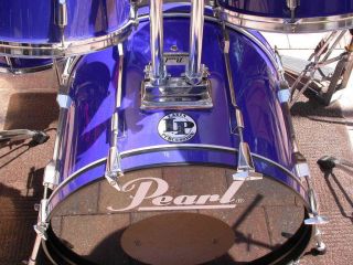  Export Pro 22 Bass Drum in Electric Blue for Drum Set Lot K708