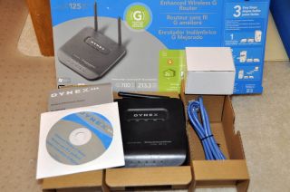 Dynex DX WGRTR Enhanced Wireless G Internet Router