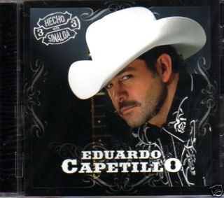 Eduardo Capetillo Hecho En Sinaloa Music CD New Import