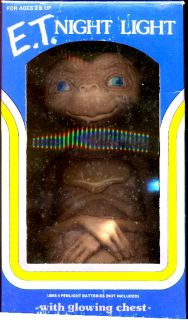et extra terrestrial night light mint in box never used