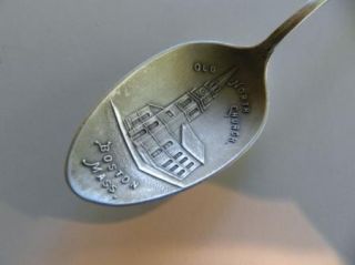  Silver Souvenir Spoon Boston George E Homer Paul Revere CI 1910