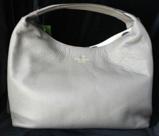 Kate Spade NEW Mansfield Juniper Leather Hobo Shoulder Bag Retail 398